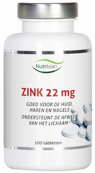 Nutrivian Zink methionine 22mg 100.00 Tabletten