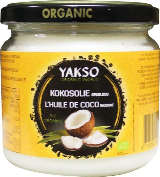 Yakso Kokosolie geurloos bio 320.00 Milliliter