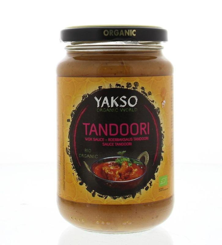 Yakso Roerbaksaus tandoori bio 350.00 Gram