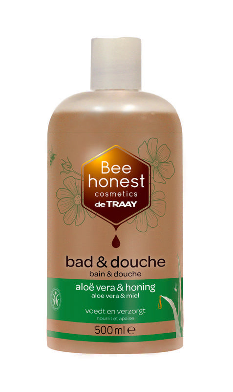 Traay Bee Honest Bad / douche aloe vera / honing 500.00 Milliliter