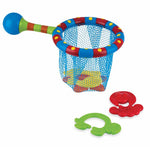 Nuby Badspeeltje net met 4 speeltjes 1.00 Set