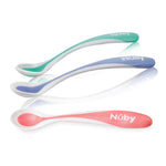 Nuby Warmtegevoelige lepel met zachte rand 4 Stuks