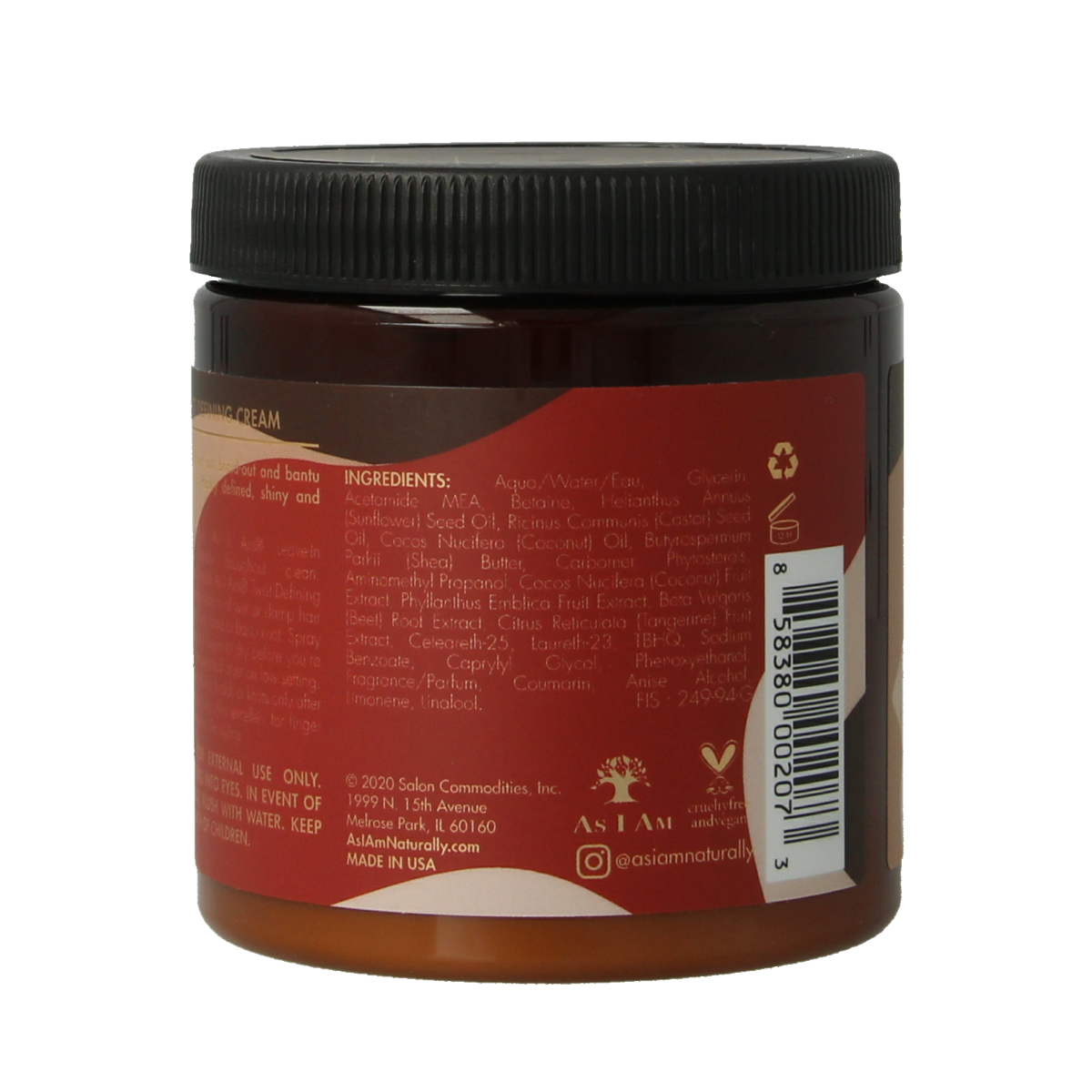 As I Am  Defining cream twist 227.00 Gram
