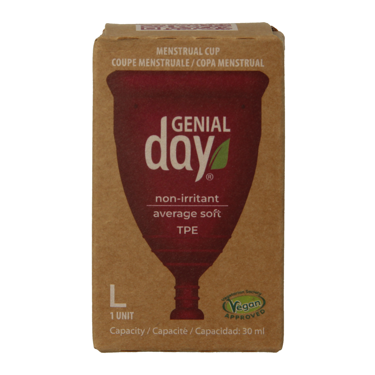 Gentle Day Menstruatie cup L 1.00 Stuks