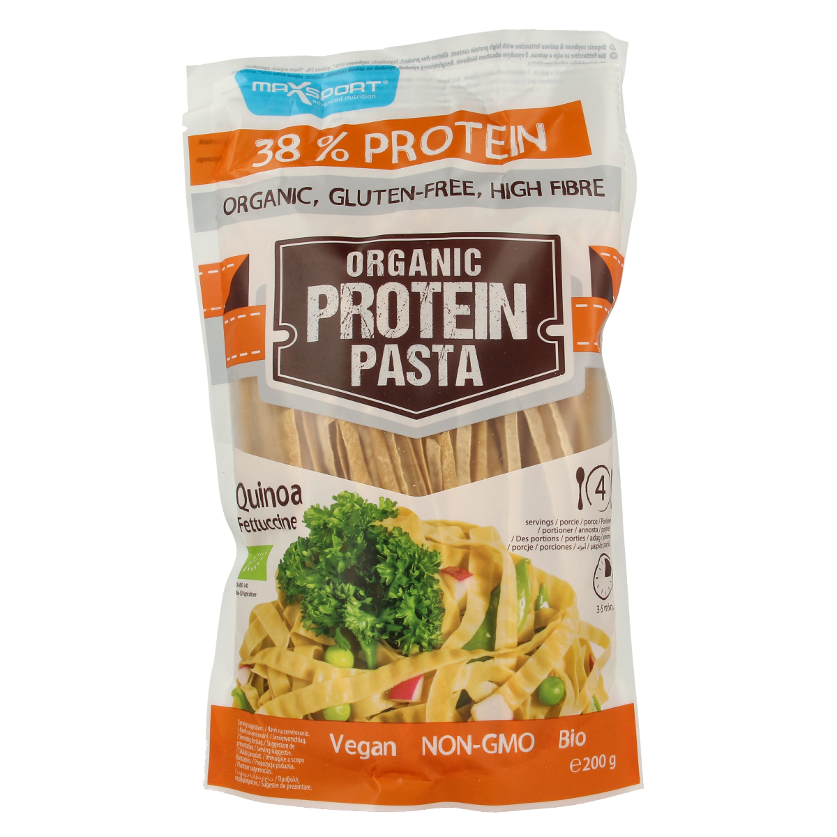 Max Sport Protein pasta quinoa fettucine 200.00 Gram