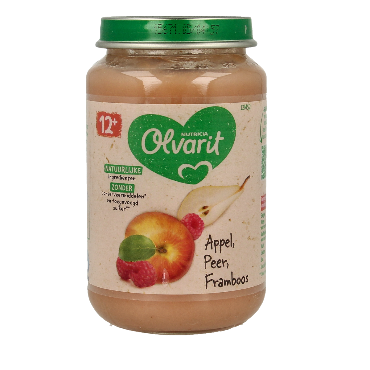Olvarit Appel peer framboos 12M52 200.00 Gram