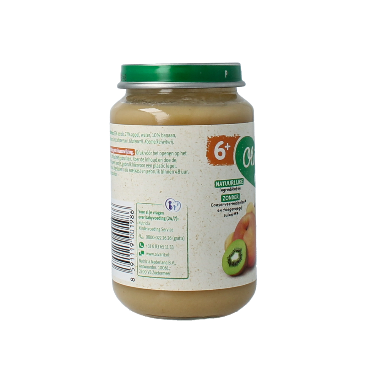 Olvarit Perzik banaan kiwi 6M53 200.00 Gram