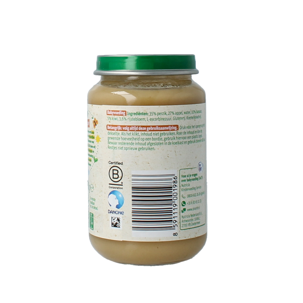 Olvarit Perzik banaan kiwi 6M53 200.00 Gram