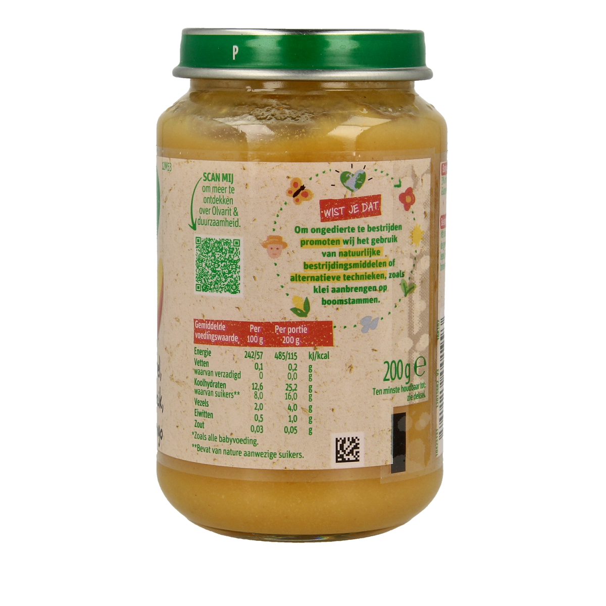 Olvarit Appel perzik mango 12M53 200.00 Gram