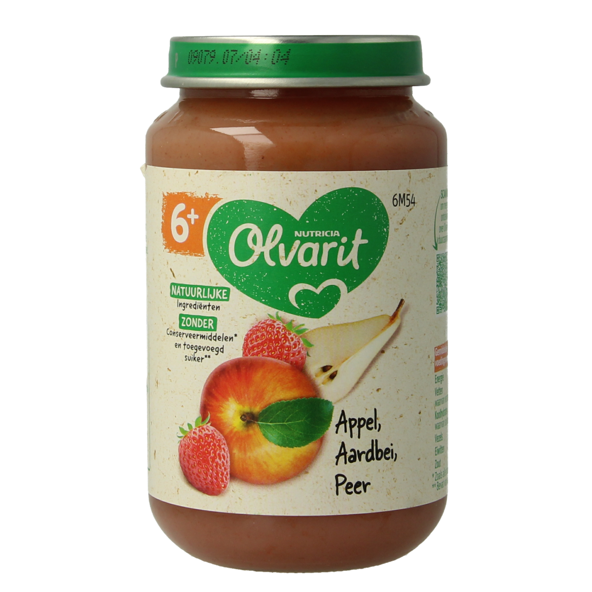 Olvarit Appel aardbei peer 6M54 200.00 Gram