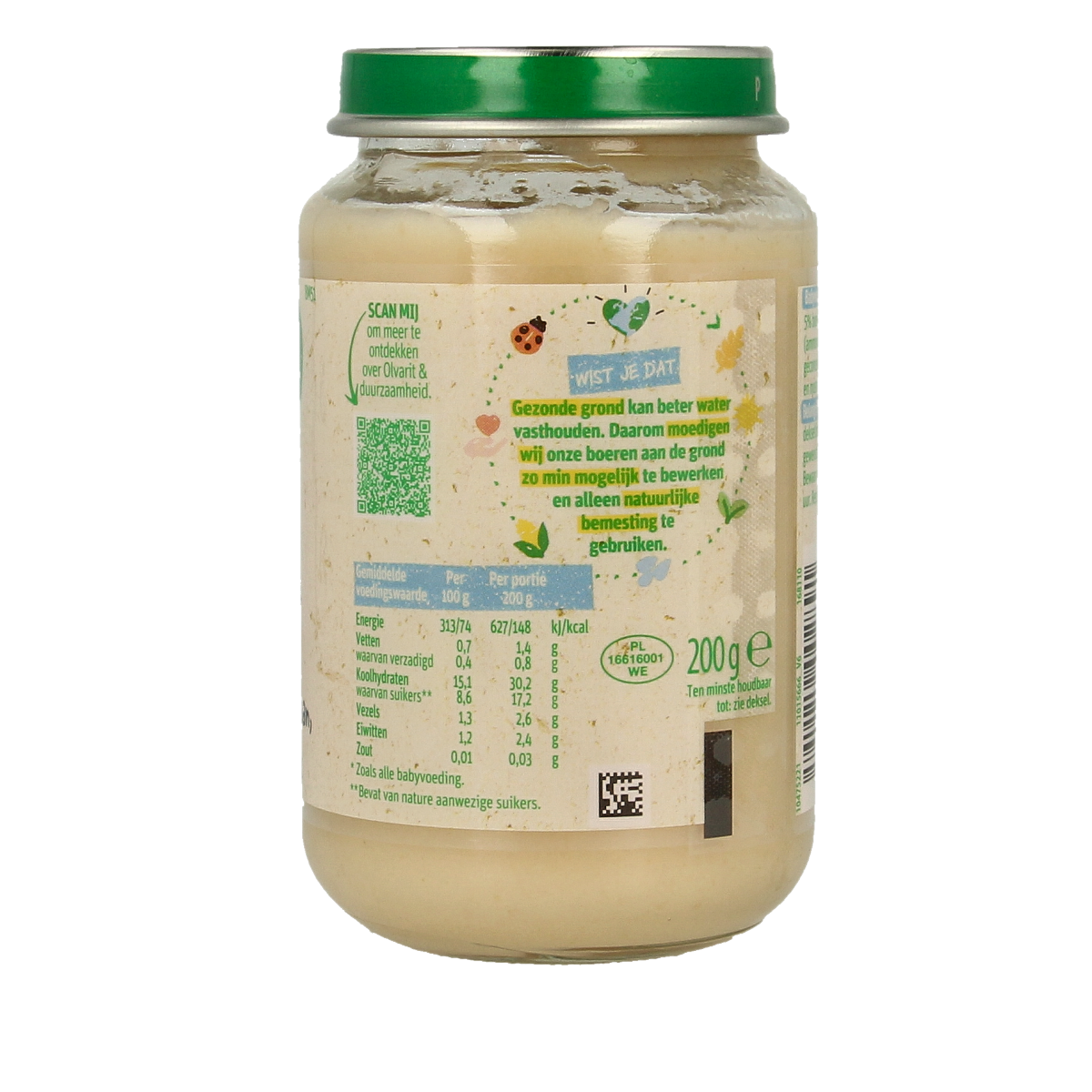Olvarit Banaan koek 8M51 200.00 Gram