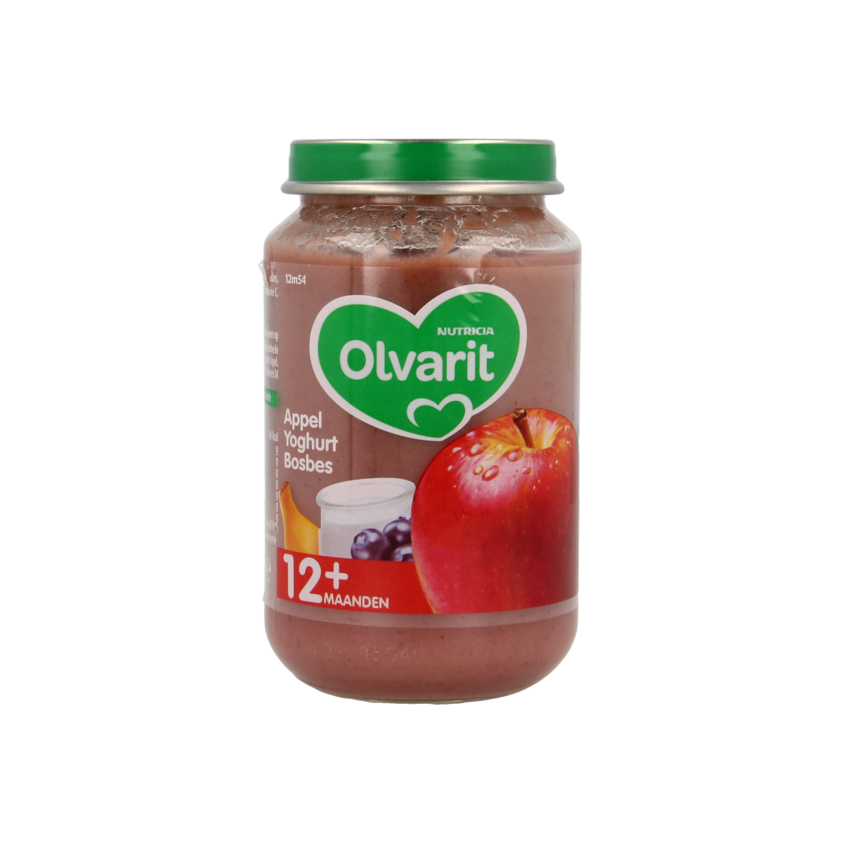 Olvarit Appel yoghurt bosbes 12M54 200.00 Gram