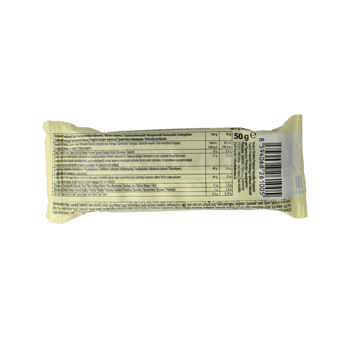 Bombus Raw energy bar coconut & cocoa 50.00 Gram