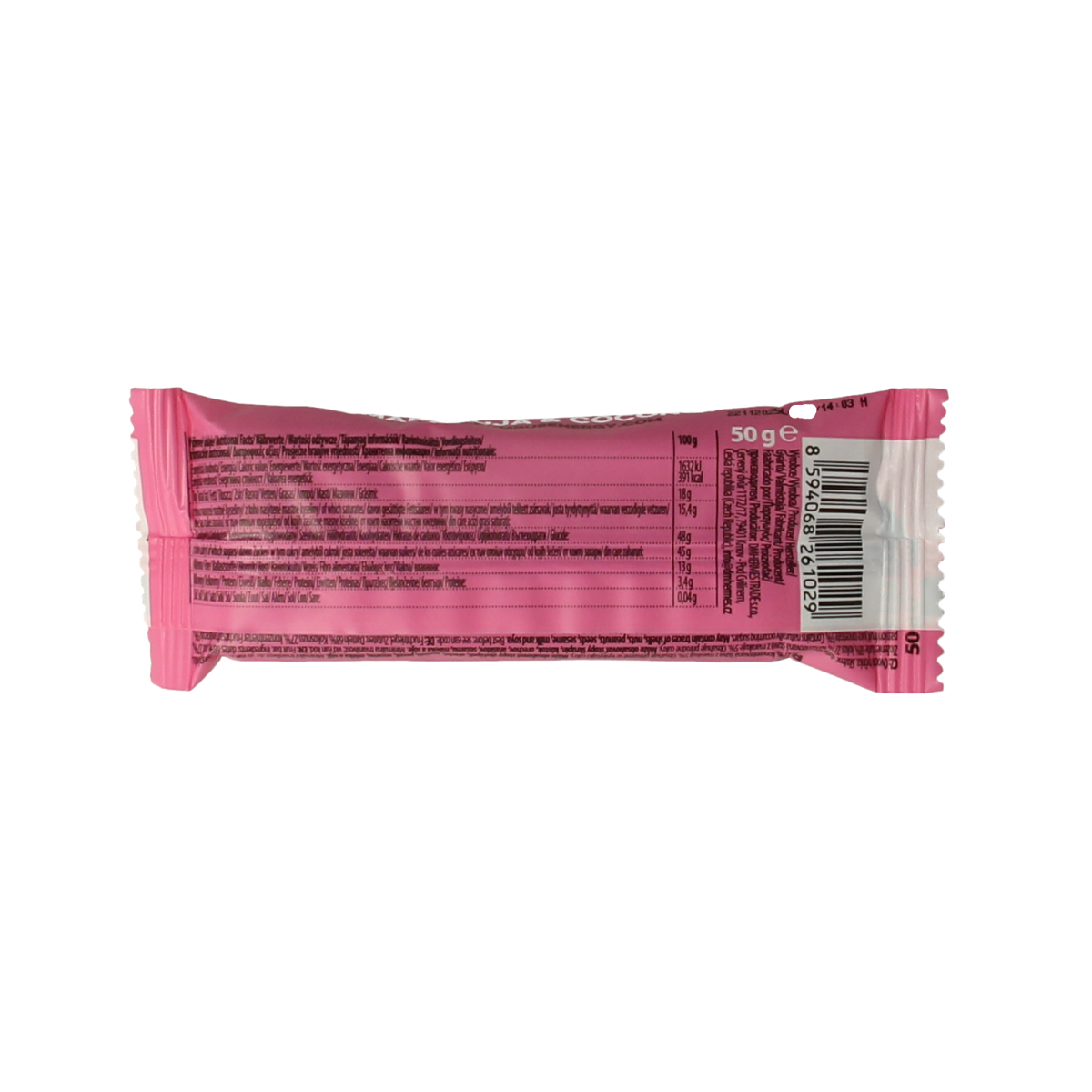 Bombus Raw energy bar maracuja & coconut 50.00 Gram