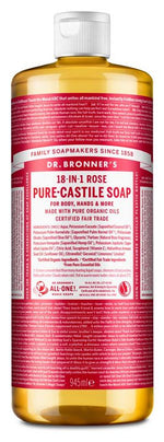 Dr Bronners Liquid soap roos 945.00 Milliliter