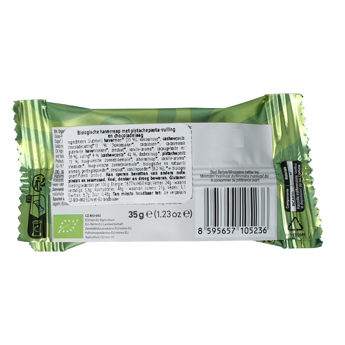 Lifefood Cake pistachio vanilla 35.00 Gram