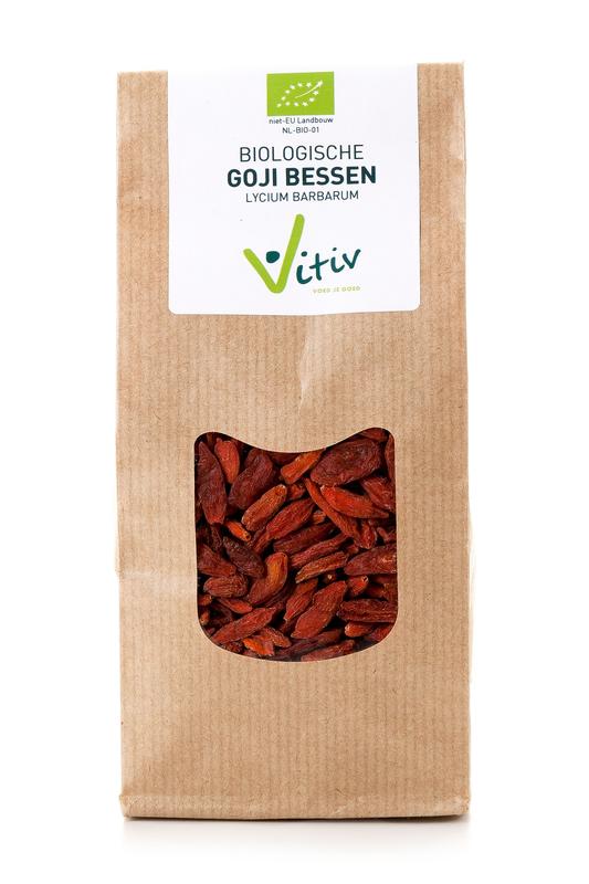Vitiv Goji bessen bio 500.00 Gram