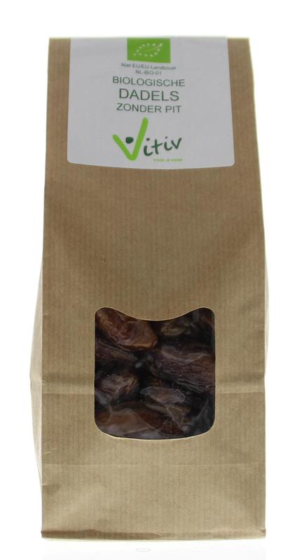 Vitiv Dadels zonder pit bio 500.00 Gram