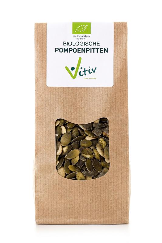 Vitiv Pompoenpitten bio 500.00 Gram