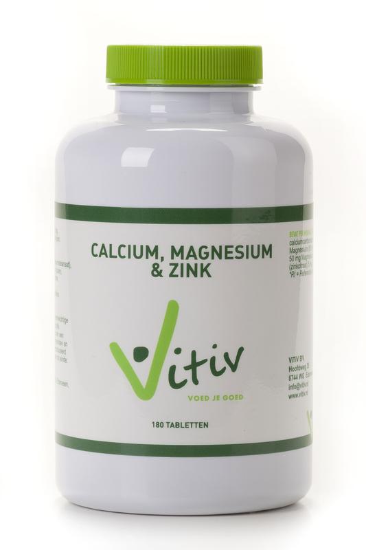 Vitiv Calcium magnesium & zink 180.00 Tabletten