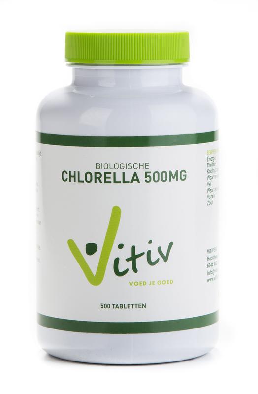 Vitiv Chlorella 500mg 500.00 Tabletten