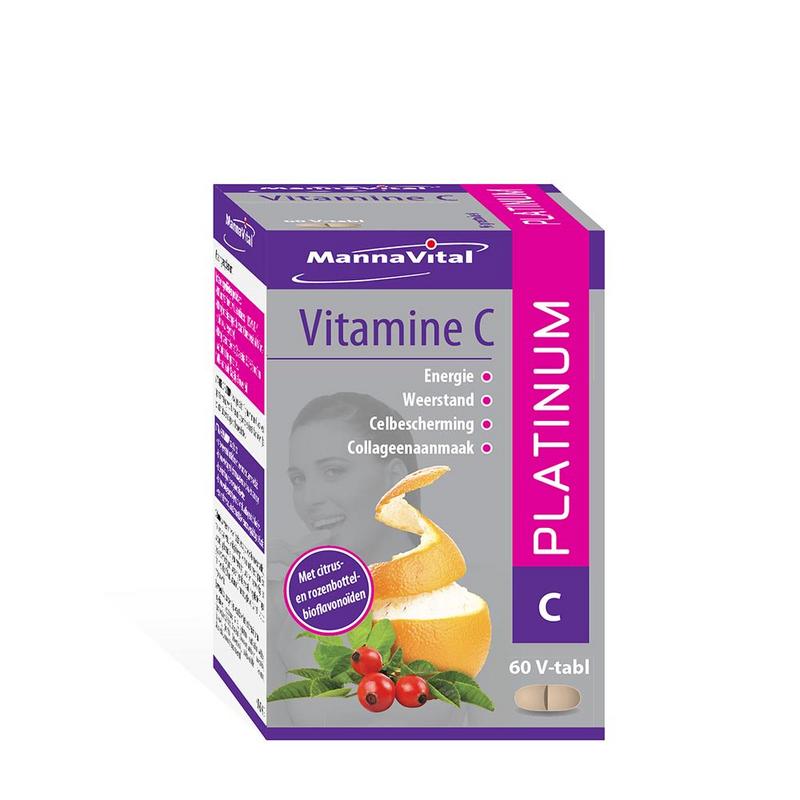 Mannavital Vitamine C platinum 60.00 Tabletten