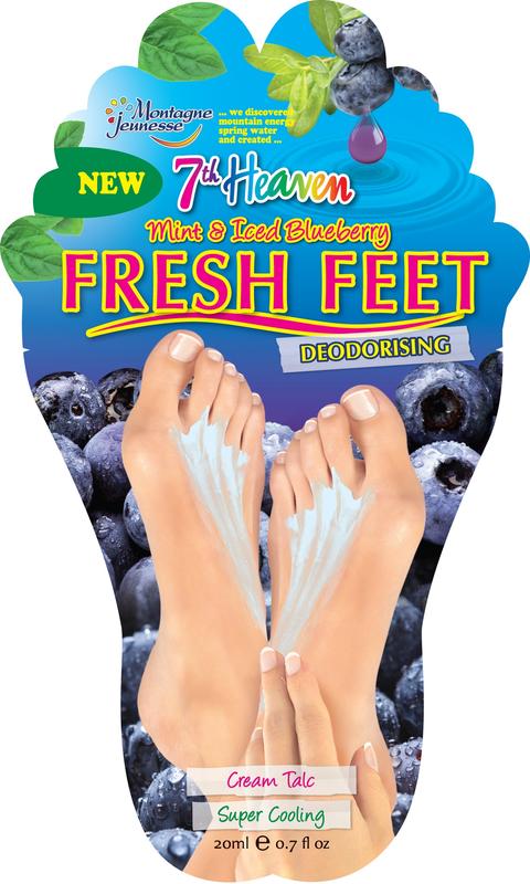 Montagne 7th Heaven voetenmasker fresh feet 20.00 Milliliter