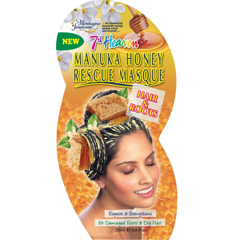 Montagne 7th Heaven haarmasker rescue manuka honey 25.00 Milliliter