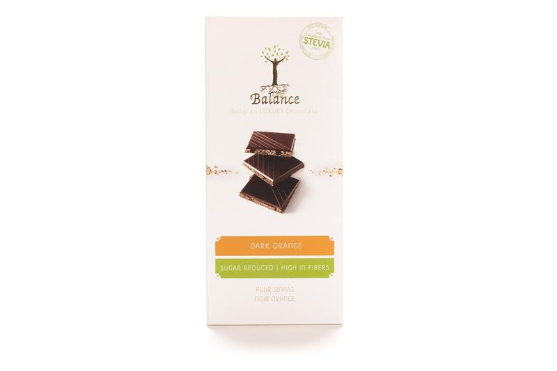 Balance Choco stevia tablet puur sinaas 85.00 Gram