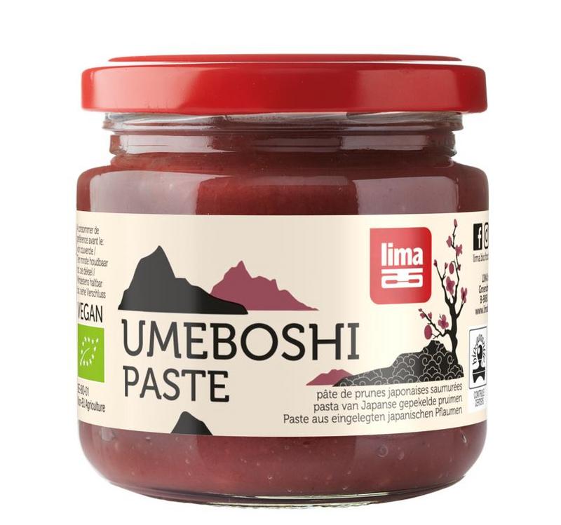 Lima Umeboshi pruimen paste organic bio 200.00 Gram