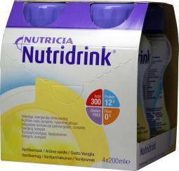 Nutridrink Vanille 200ml 4.00 Stuks