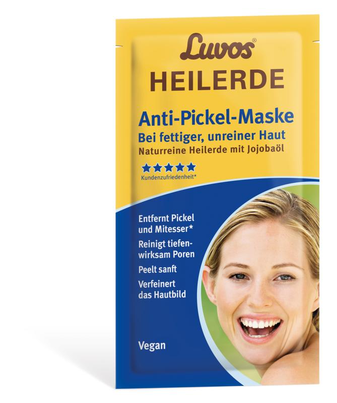 Luvos Heilaarde gezichtsmasker onzuivere vette huid 15.00 Milliliter