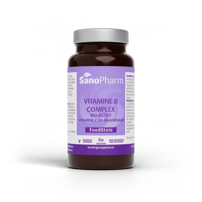 SanoPharm Vitamine B complex & C & magnesium 60.00 Tabletten