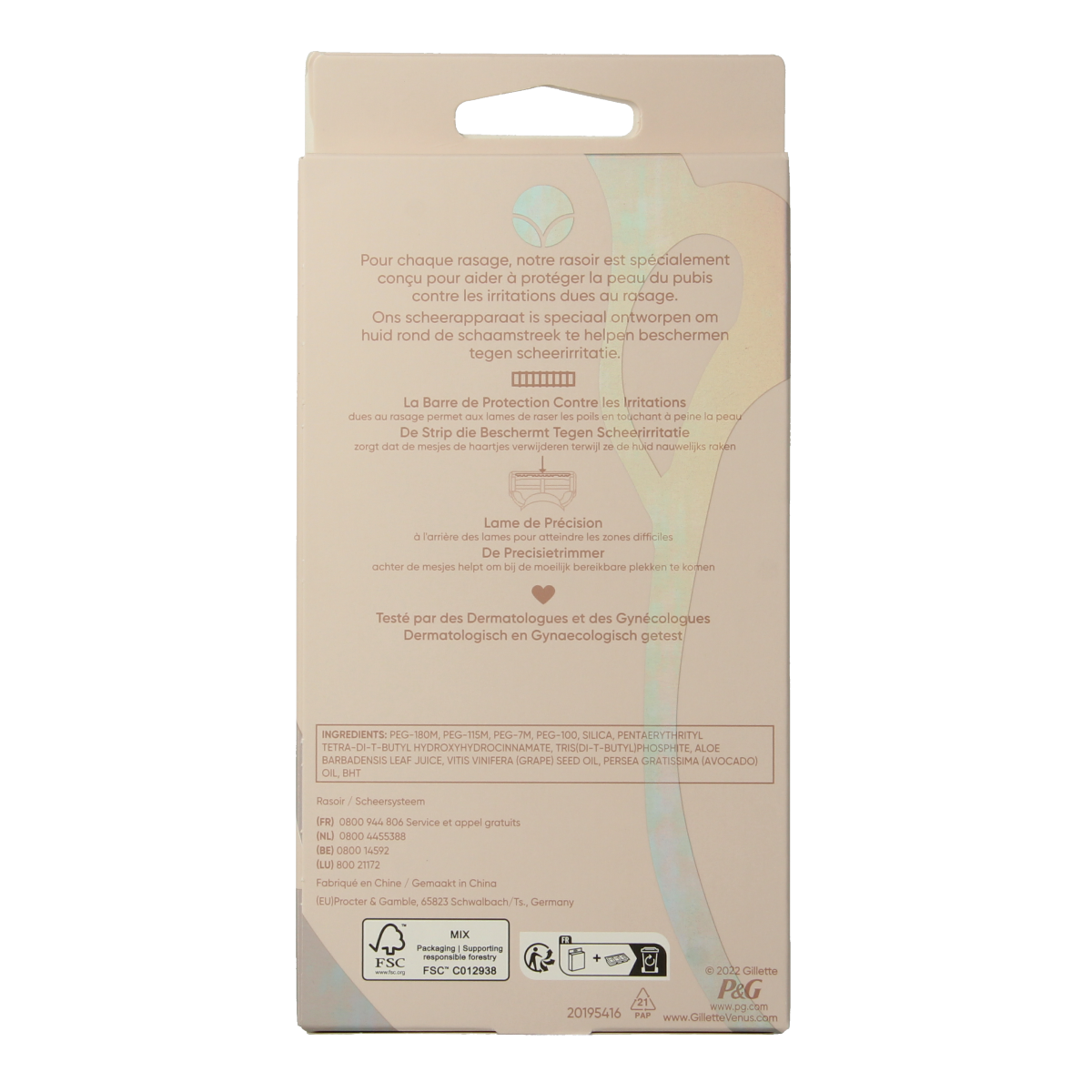 Gillette Venus apparaat satin care  1.00 Stuks