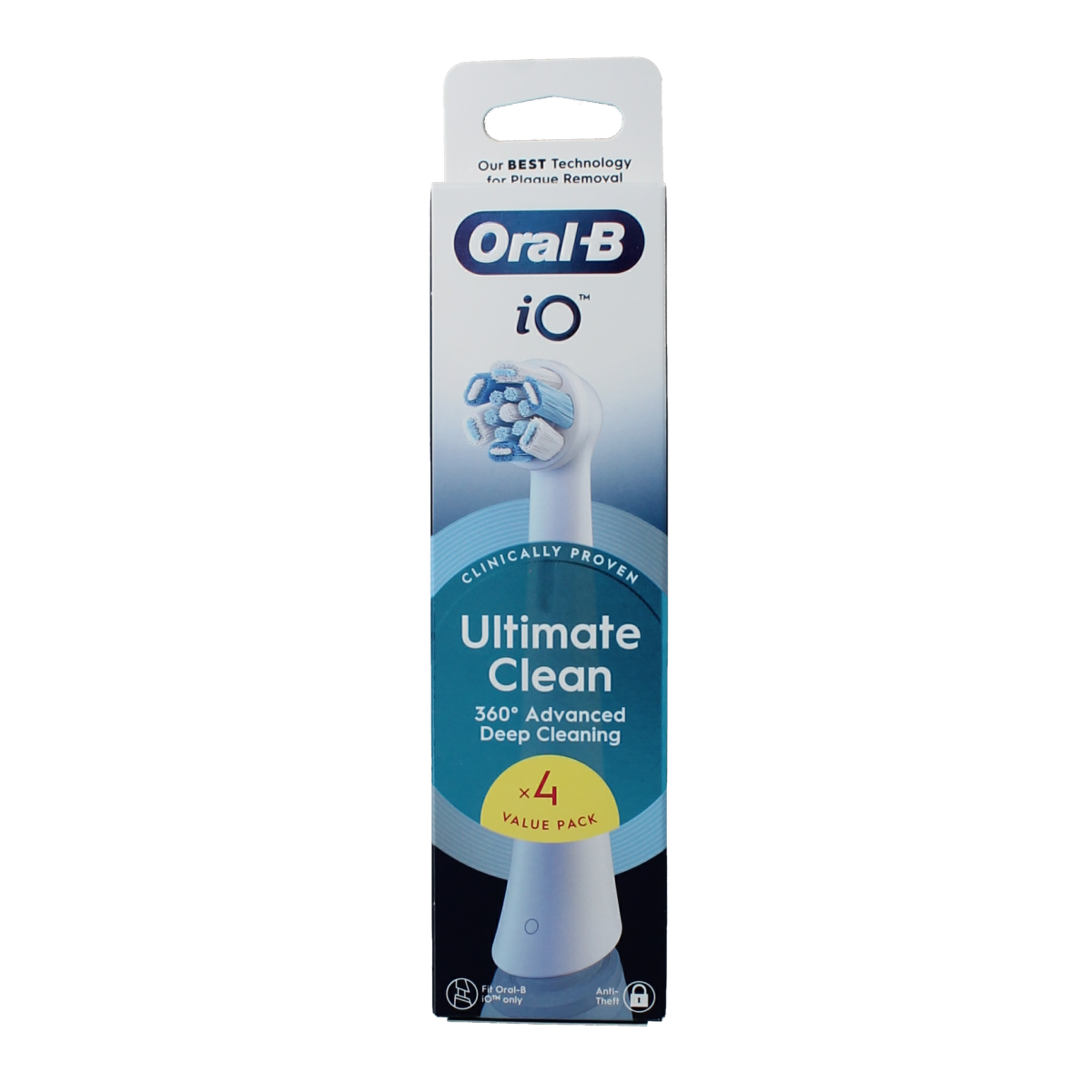 Oral B Opzetborstels ultimate clean 4.00 Stuks
