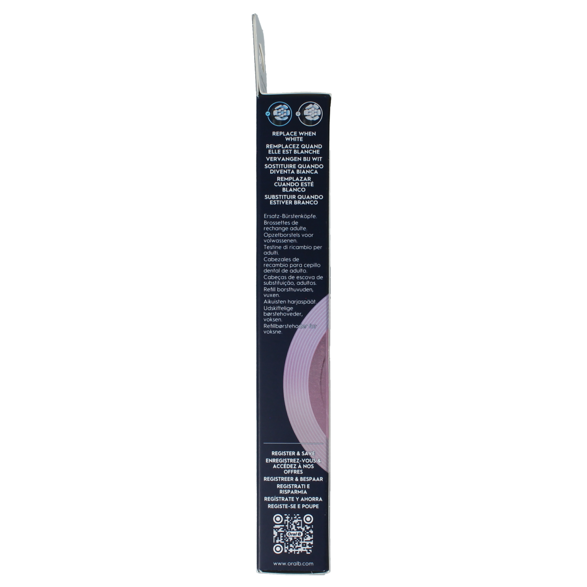 Oral B Opzetborstel IO gentle care zwart 4.00 Stuks