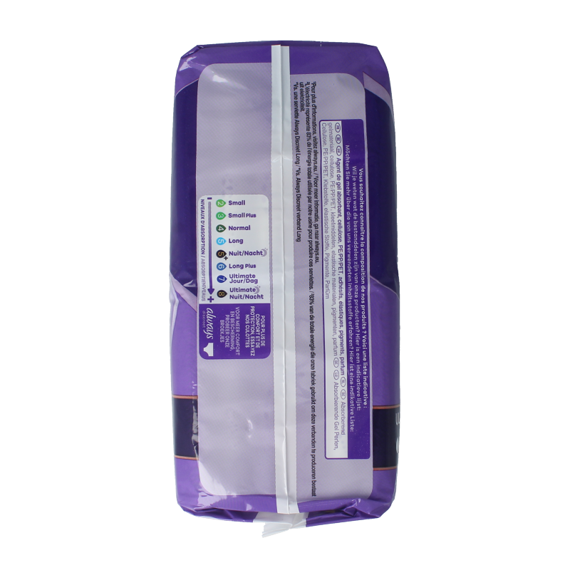 Always Discreet verband ultimate night 12 Stuks