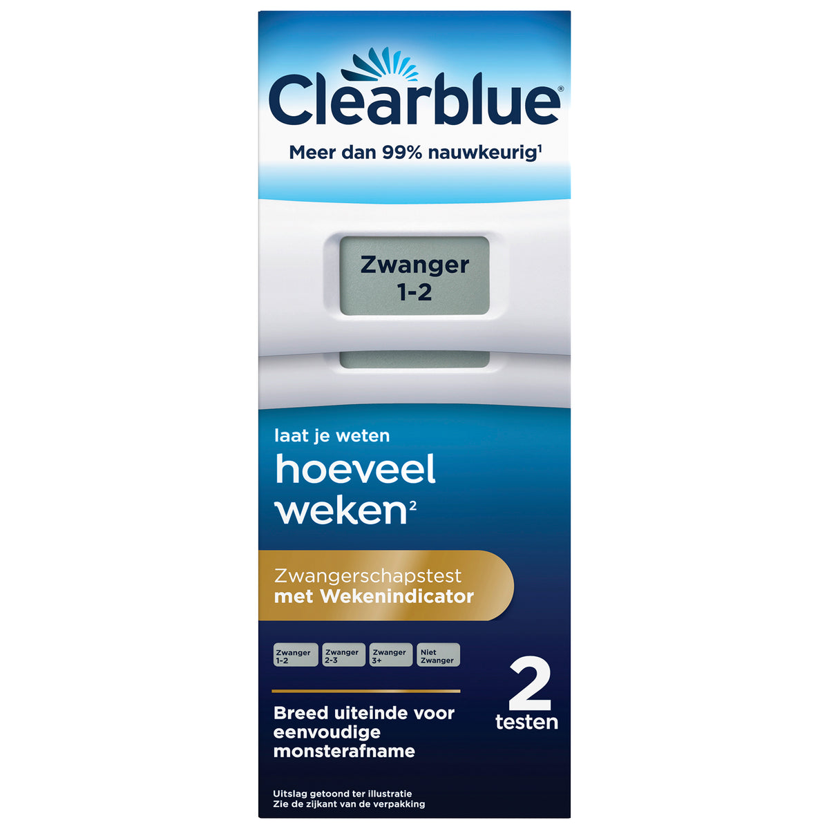 Clearblue Wekenindicator 2.00 Stuks