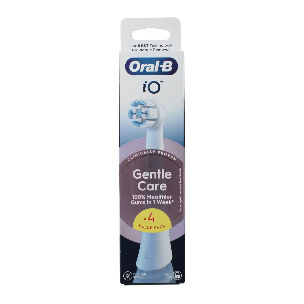 Oral B Opzetborstel IO gentle care 4.00 Stuks