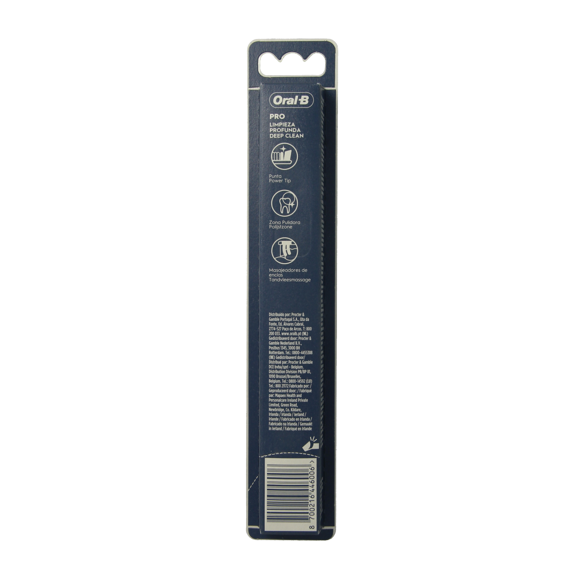 Oral B Hand tandenborstel Pro 1 clean black 1.00 Stuks