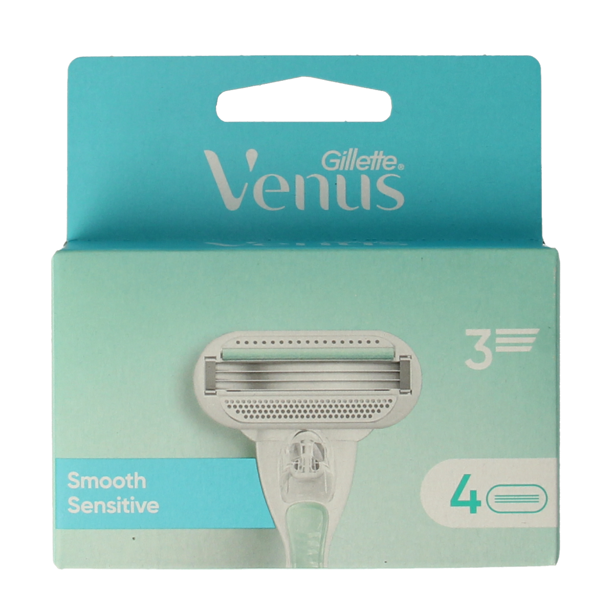 Gillette Venus smooth sensitive blades 4.00 Stuks