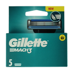Gillette Mach3 blades 5.00 Stuks