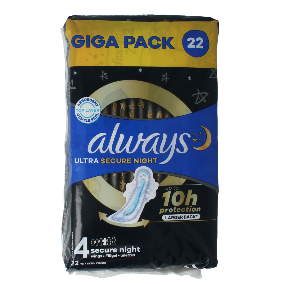 Always Ultra pads secure night  giga pack 22.00 Stuks