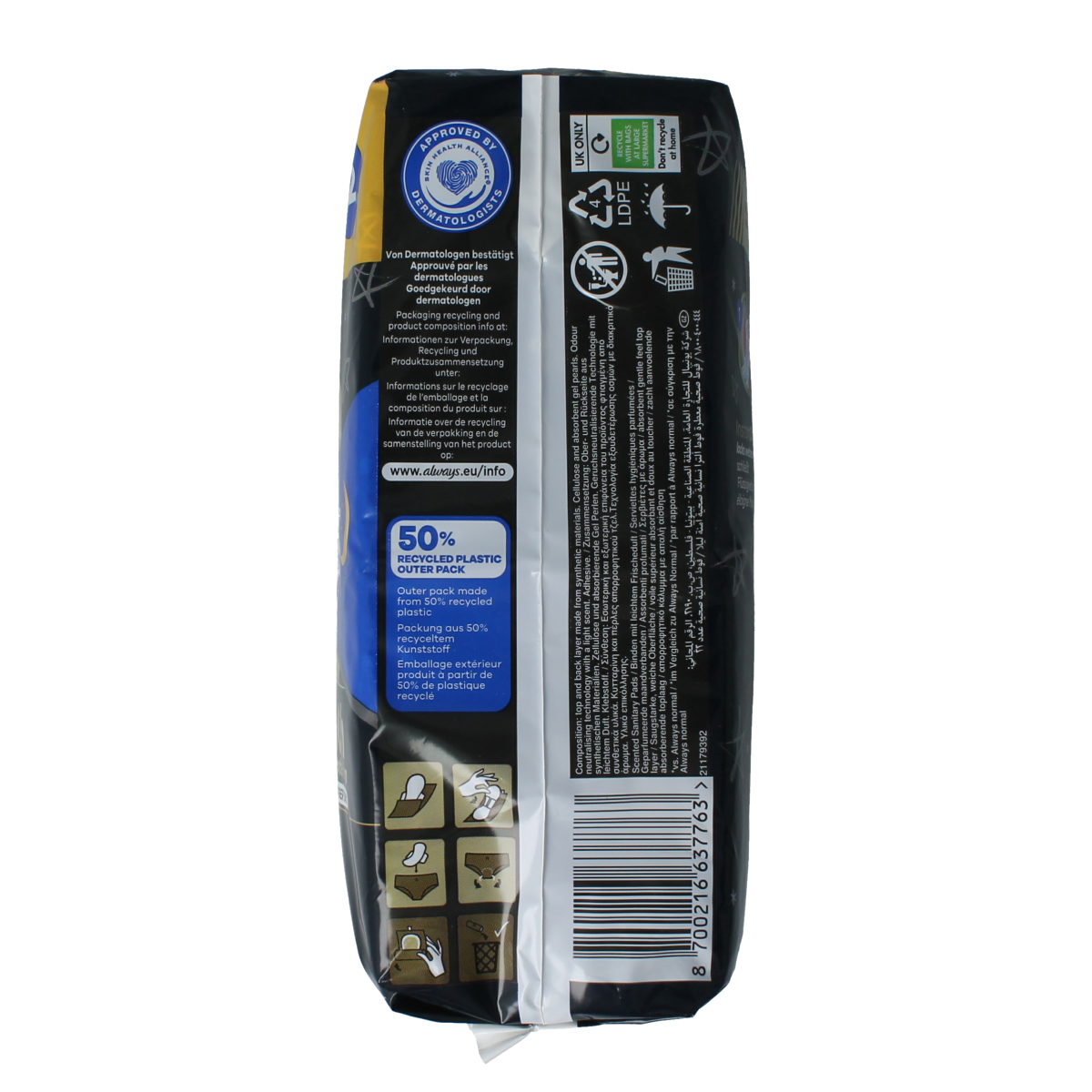 Always Ultra pads secure night  giga pack 22.00 Stuks