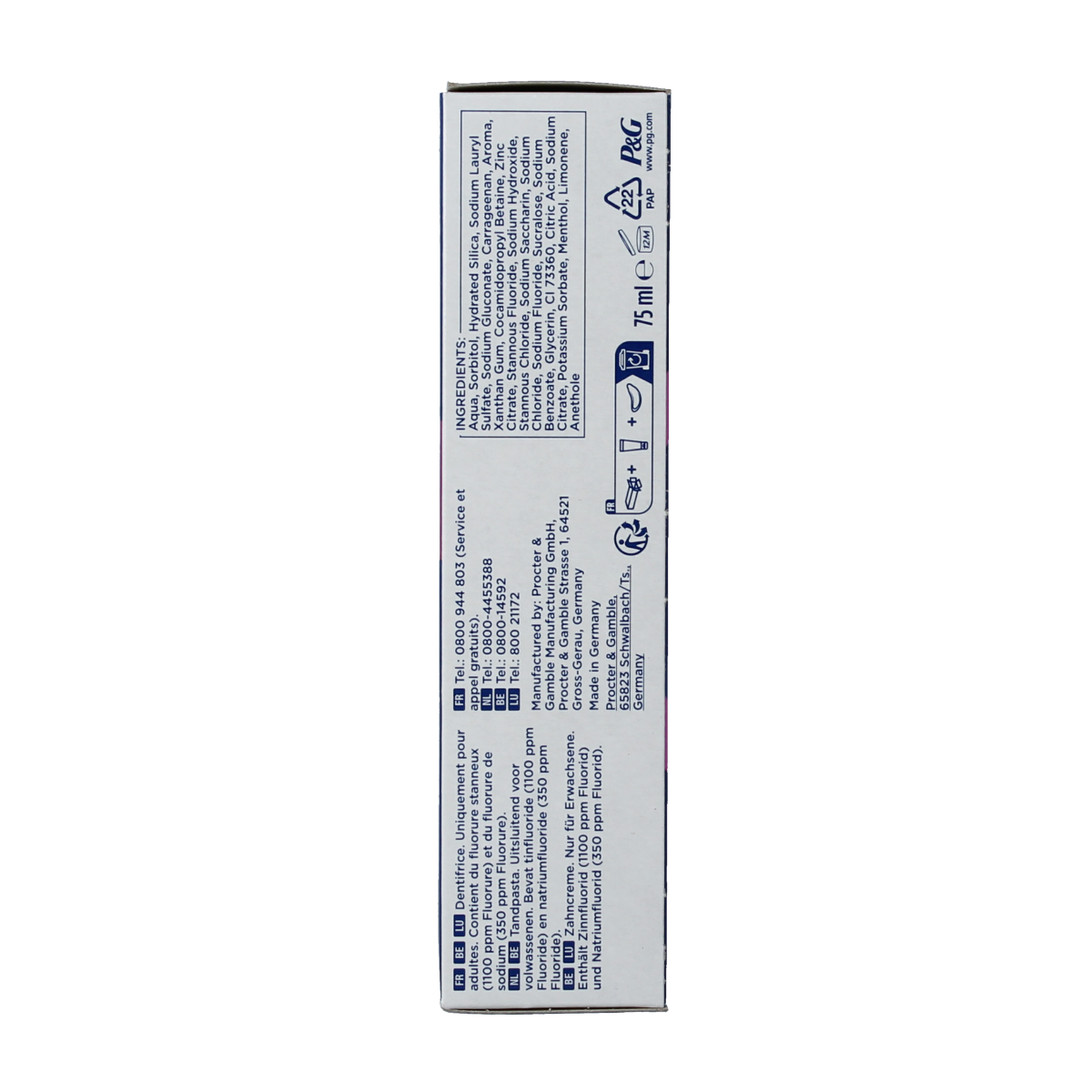 Oral B Tandpasta professional calming sensitive protect 75.00 Milliliter