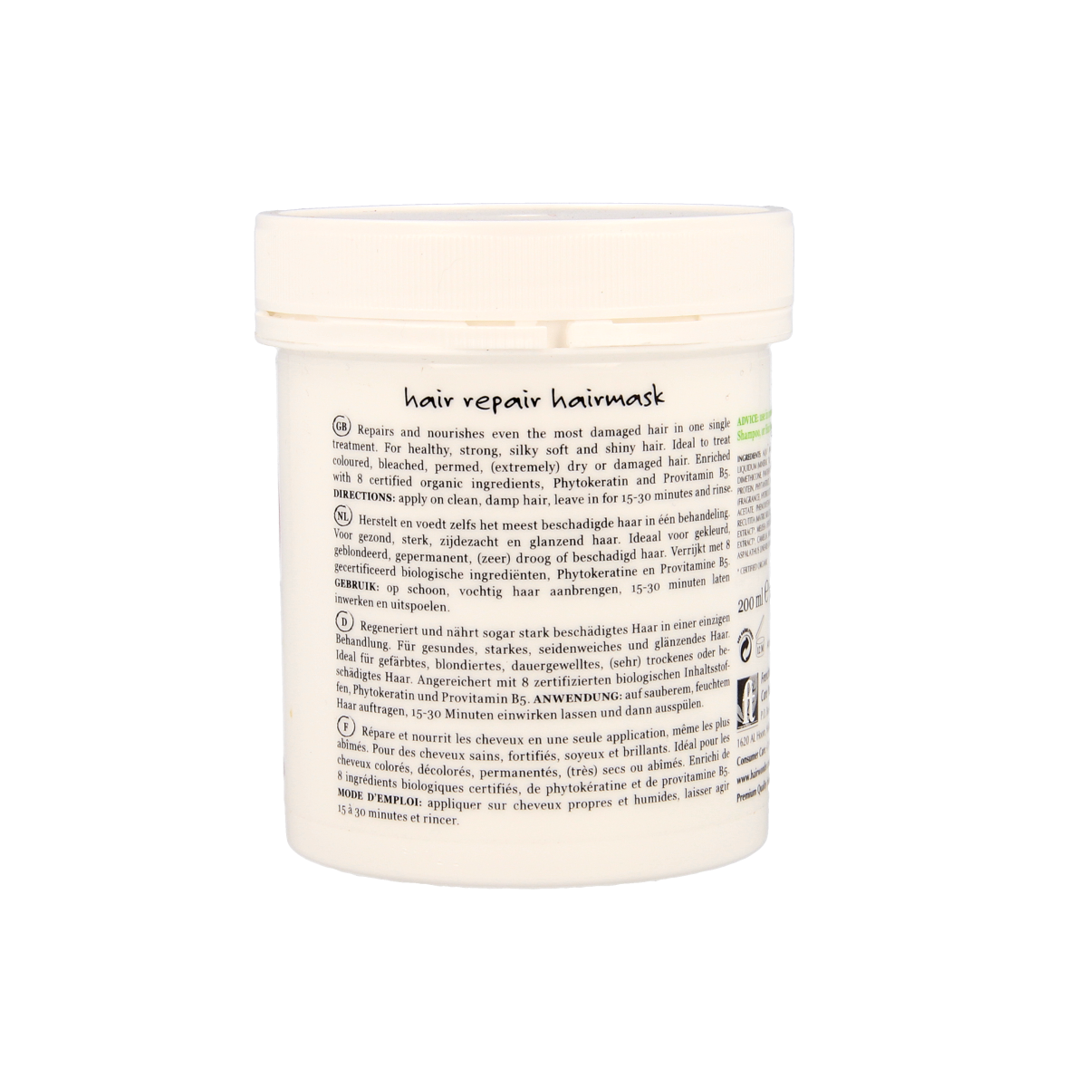 Hairwonder Hair repair mask 200.00 Milliliter