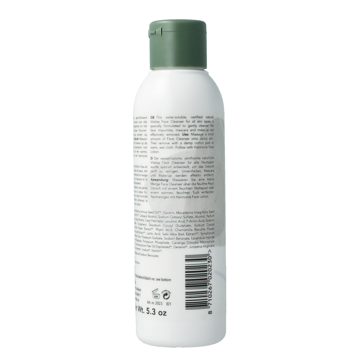 Harmonie Reinigingsmelk elk huidtype 150.00 Milliliter