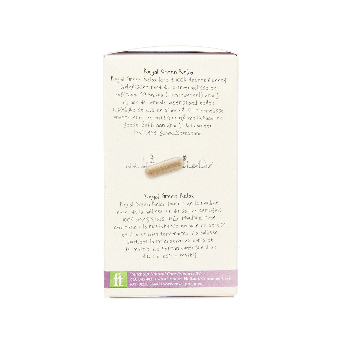 Royal Green Relax bio 60.00 Vegetarische capsules