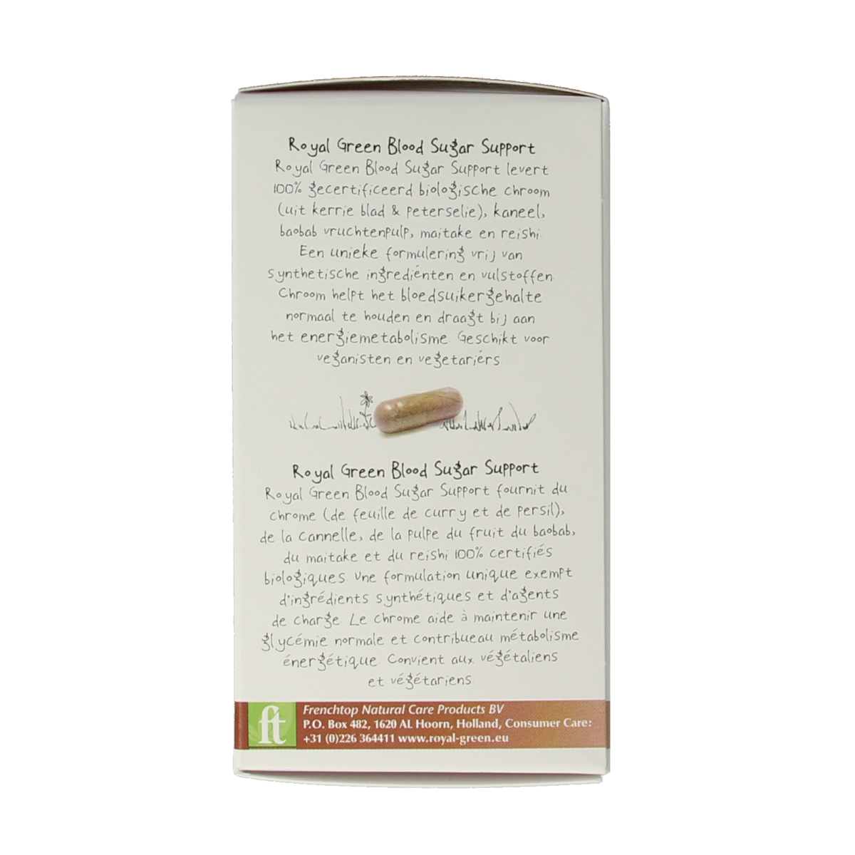Royal Green Blood sugar support bio 60.00 Vegetarische capsules