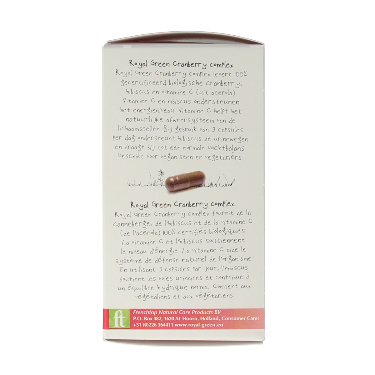 Royal Green Cranberry complex bio 60.00 Vegetarische capsules